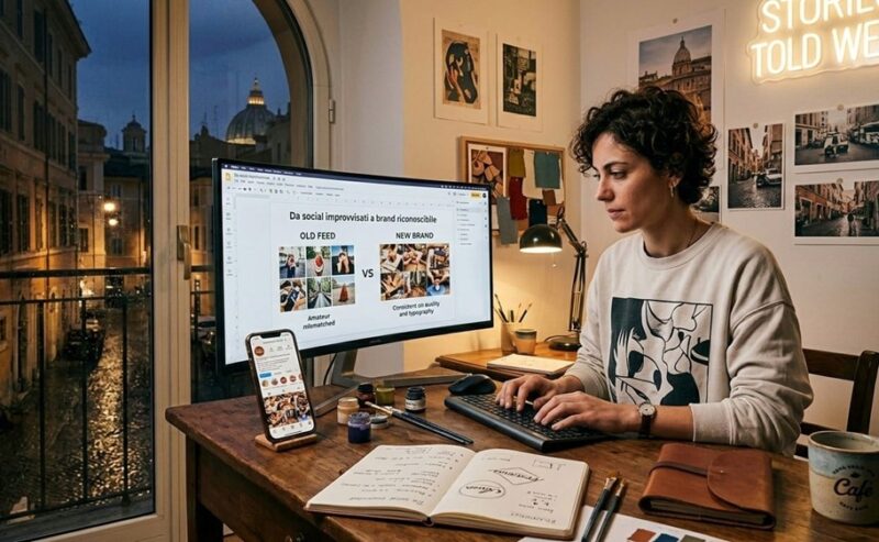 Da social non strutturati a brand riconoscibile: il caso di una piccola realtà artigianale di Roma